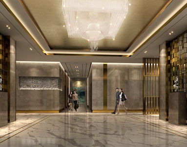 河南紅旗渠迎賓館酒店設計